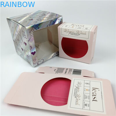 لوگوی سفارشی بسته بندی جعبه کاغذی Cmyk Color 350g