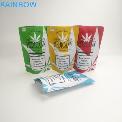 کیسه های پلاستیکی سفارشی بسته بندی مواد غذایی ضد بو CBD علف های هرز کیسه های مواد غذایی بسته بندی قفل زیپ