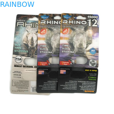 جعبه نمایش کارت 3 بعدی تاول زنانه تقویت کننده مردانه Rox Rhox 69