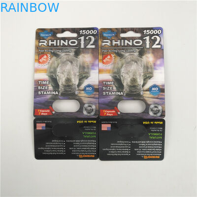 جعبه نمایش کارت 3 بعدی تاول زنانه تقویت کننده مردانه Rox Rhox 69