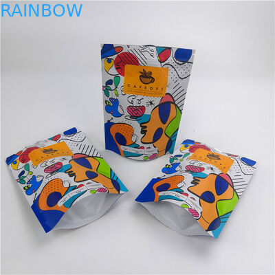 میان وعده کیسه بسته بندی مواد غذایی / کیسه بسته بندی آجیل / کیسه پلاستیکی شیر خشک شکلات قهوه کیسه ایستاده