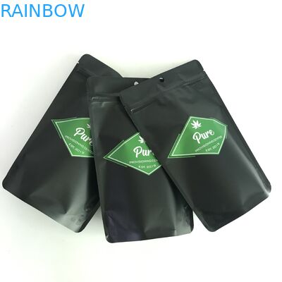 بسته بندی کیسه های پلاستیکی کیسه های Pantone Color Cannabiss Mylar