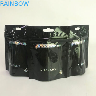 کیف های مایلر فویل آلومینیومی مات Cannabiss Proof Child