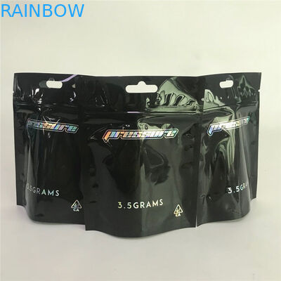 کیف های مایلر فویل آلومینیومی مات Cannabiss Proof Child