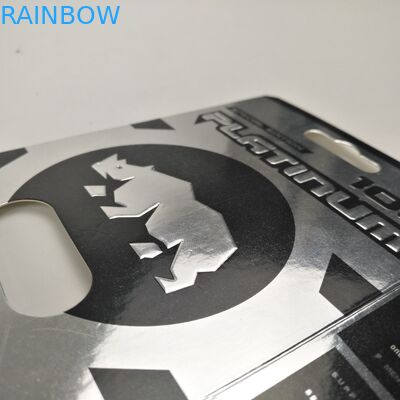 کارت های کاغذی تاول زده شده کپسول راینو 9x12cm سطح براق