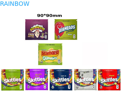 کیسه بسته بندی بخور 3.5 گرم 7 گرمی CBD با پنجره صاف