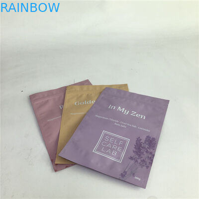 SGS ورقه ای OPP ایستاده کیسه فویل برای نمک حمام