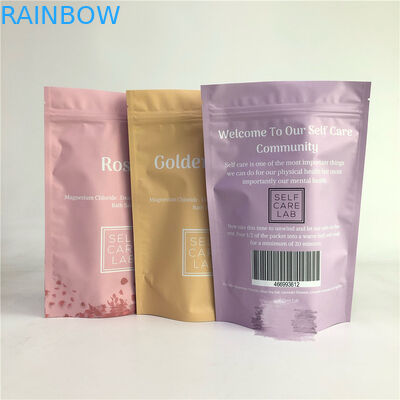 SGS ورقه ای OPP ایستاده کیسه فویل برای نمک حمام