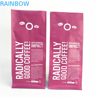 فویل آلومینیومی VMPET BPA کیسه های جانبی جانبی رایگان 400 میلی لیتر با شیر