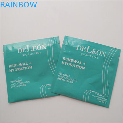 کیف های بسته بندی ساشه کوچک آلومینیومی مات نمونه های خامه ای کیف های بسته بندی