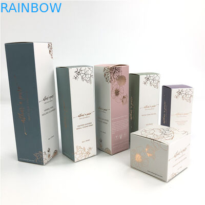 جعبه کاغذی لوازم آرایشی و بهداشتی کارتن سفید بسته بندی کرم صورت