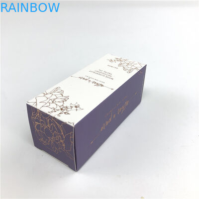 بسته بندی جعبه کاغذی برای روغن های اساسی / محصولات مراقبت از صورت جعبه کاغذی