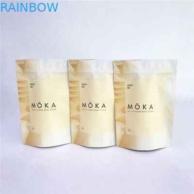 چاپ دیجیتال کیسه های فویل آلومینیومی مات نمونه های موجود کیف های Mylar کیسه های بسته بندی نمک حمام