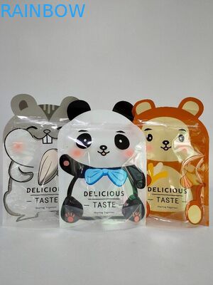 کیسه های بسته بندی براق ایستاده کیف های سفارشی با شکل خاص