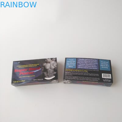 جعبه بسته بندی قرص مراقبت های بهداشتی کارت سفید چاپ سفارشی