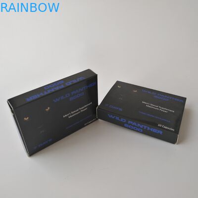 جعبه بسته بندی قرص مراقبت های بهداشتی کارت سفید چاپ سفارشی