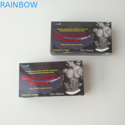 جعبه بسته بندی قرص مراقبت های بهداشتی کارت سفید چاپ سفارشی