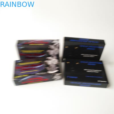 لوگو سفارشی لنزهای تماسی لوازم آرایشی و بهداشتی بازیافتی بسته بندی جعبه کاغذی قرص های براق مژه آرایش مستطیل بسته بندی کاغذ کاغذ B