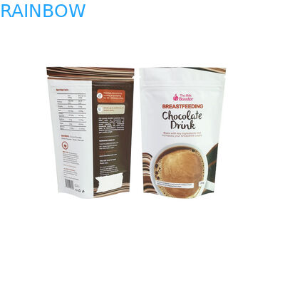 کیسه های کیسه ای زیپ دار چاپ دیجیتال کیسه های بسته بندی مواد غذایی پودر چای قهوه