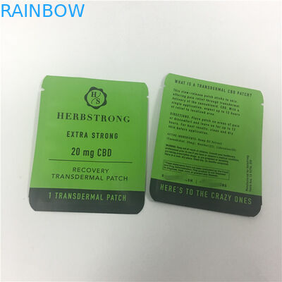 چاپ سفارشی کیف قفل بسته بندی شده Mylar Zip قفل کیسه های بسته بندی کوکی کوک های CBD