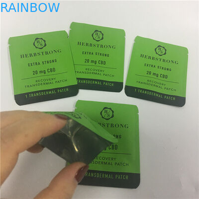 چاپ سفارشی کیف قفل بسته بندی شده Mylar Zip قفل کیسه های بسته بندی کوکی کوک های CBD