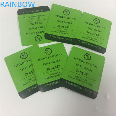 چاپ سفارشی کیف قفل بسته بندی شده Mylar Zip قفل کیسه های بسته بندی کوکی کوک های CBD