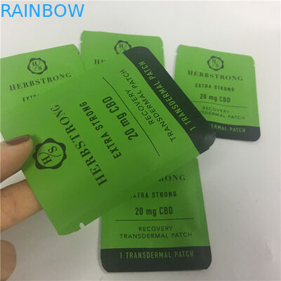 چاپ سفارشی کیف قفل بسته بندی شده Mylar Zip قفل کیسه های بسته بندی کوکی کوک های CBD