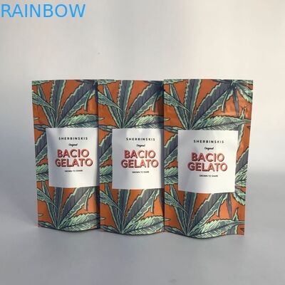 کیسه های بسته بندی Gummy را با زیپ محافظ کودک بایستید