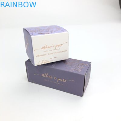 چاپ برچسب سفارشی جعبه بسته بندی کاغذی تاشو برای بطری های روغن ضروری 10 میلی لیتر