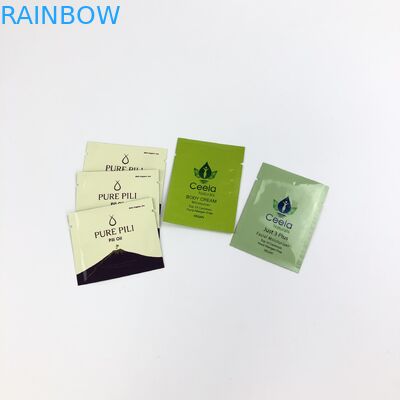 چاپ دیجیتال ماسک صورت زنانه / مردانه کیسه های پلاستیکی بازیافتی پر کننده کف فویل 0.5 اونس