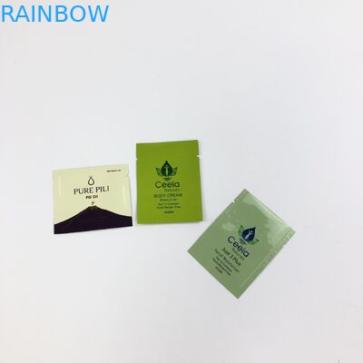 چاپ دیجیتال ماسک صورت زنانه / مردانه کیسه های پلاستیکی بازیافتی پر کننده کف فویل 0.5 اونس