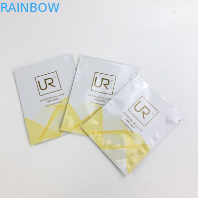 نمونه های رایگان کیسه صاف مهر و موم 3 طرفه با کیسه های فویل آلومینیومی شکاف دار