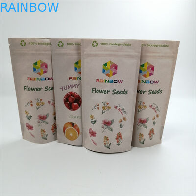 کاغذ پلاستیکی پلاستیکی کیسه پلاستیکی کاغذ پلاستیکی Cr Sativa / Indica Kraft کاغذ پلاستیکی