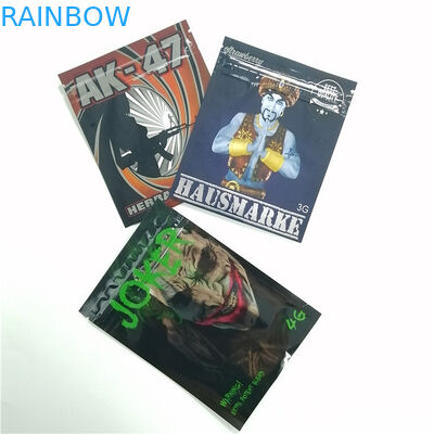 کیسه های بسته بندی بخور گیاهان Cmyk 100microns 4 گرم