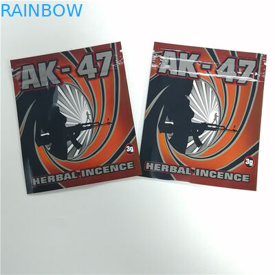 کیسه های بسته بندی بخور گیاهان Cmyk 100microns 4 گرم