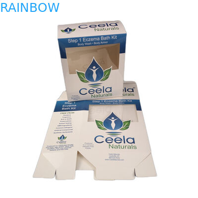 جعبه کاغذ کاردستی بسته بندی گردنبند طلا و جواهر نمونه های آرایشی ارزان با پنجره شفاف جعبه کاغذ ارزان