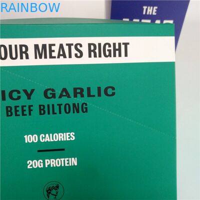 جعبه های کاغذی مقوایی گاوی کوچک جکی گاو چاپی سفارشی جعبه کاغذی کرافت برای جعبه نمایش نوار انرژی میان وعده