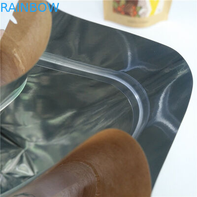 کیسه های کاغذی کیفت کاغذی کرافت برای غذای حیوانات اهلی بسته بندی شده