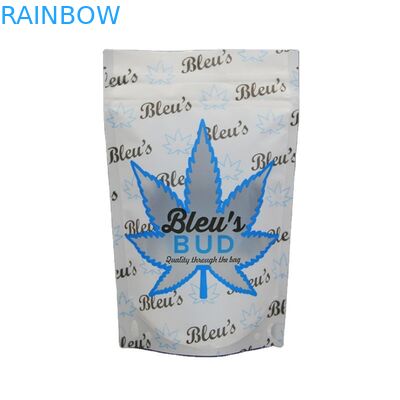 100mic کیسه فویل پودر روغن پودر CBD Gummies Ziplock