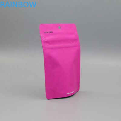 Triple Zipper CBD Candy Mylar Ziplock Pouch 200mic