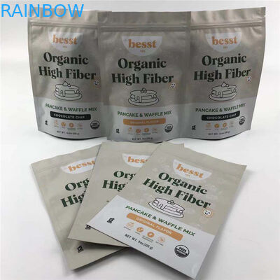 کیسه های زیپ دار را با پنجره Doypack برای میوه های خشک بایستید