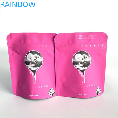 کیسه های بسته بندی Gummy سهام پذیرفته شده سفارشی کیف های ایستاده لمسی نرم