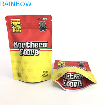 چاپ افست کیف ایستاده گیاهی Gummy Mylar PE CMYK 180mic