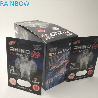 بسته بندی کارت تاول 3D Capsule Rhino 99 9000
