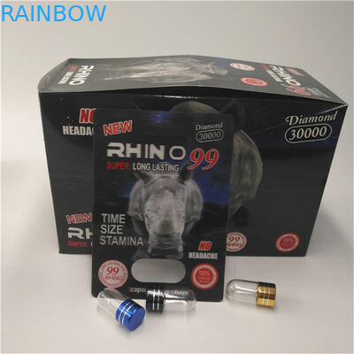 بسته بندی کارت تاول 3D Capsule Rhino 99 9000