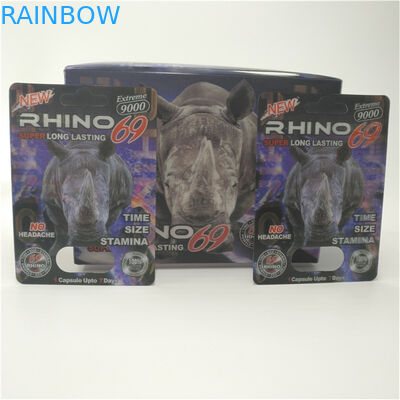 بسته بندی کارت تاول 3D Capsule Rhino 99 9000