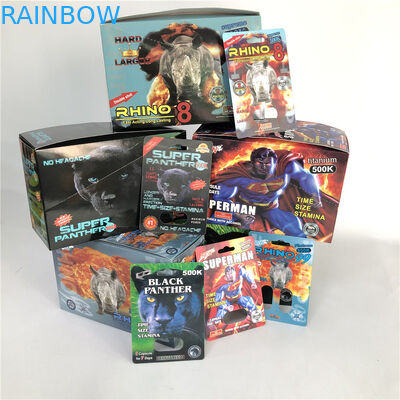 12 میلی متر درپوش مردانه تقویت کننده کارت عدسی 3d قرص 500K