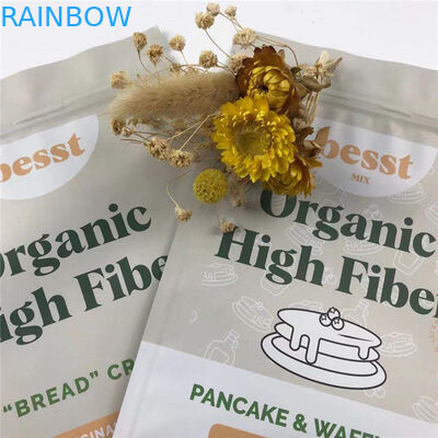 کیسه های ایستاده چاپ دیجیتال برای کیسه های فویل آلومینیومی میوه خشک برای بسته بندی میان وعده ها