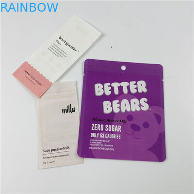 چاپ Gravnre MOPP VMPET سه طرف مهر و موم کیف Ziplock