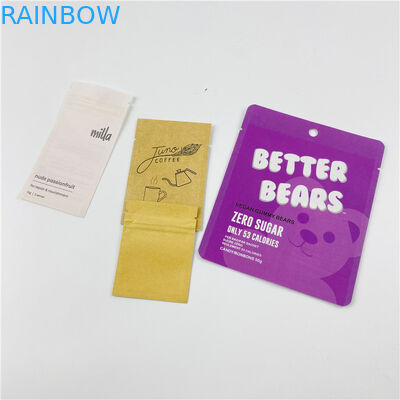 چاپ دیجیتال MOPP Ziplock کیسه تخت قابل حمل 23x35 سانتی متر